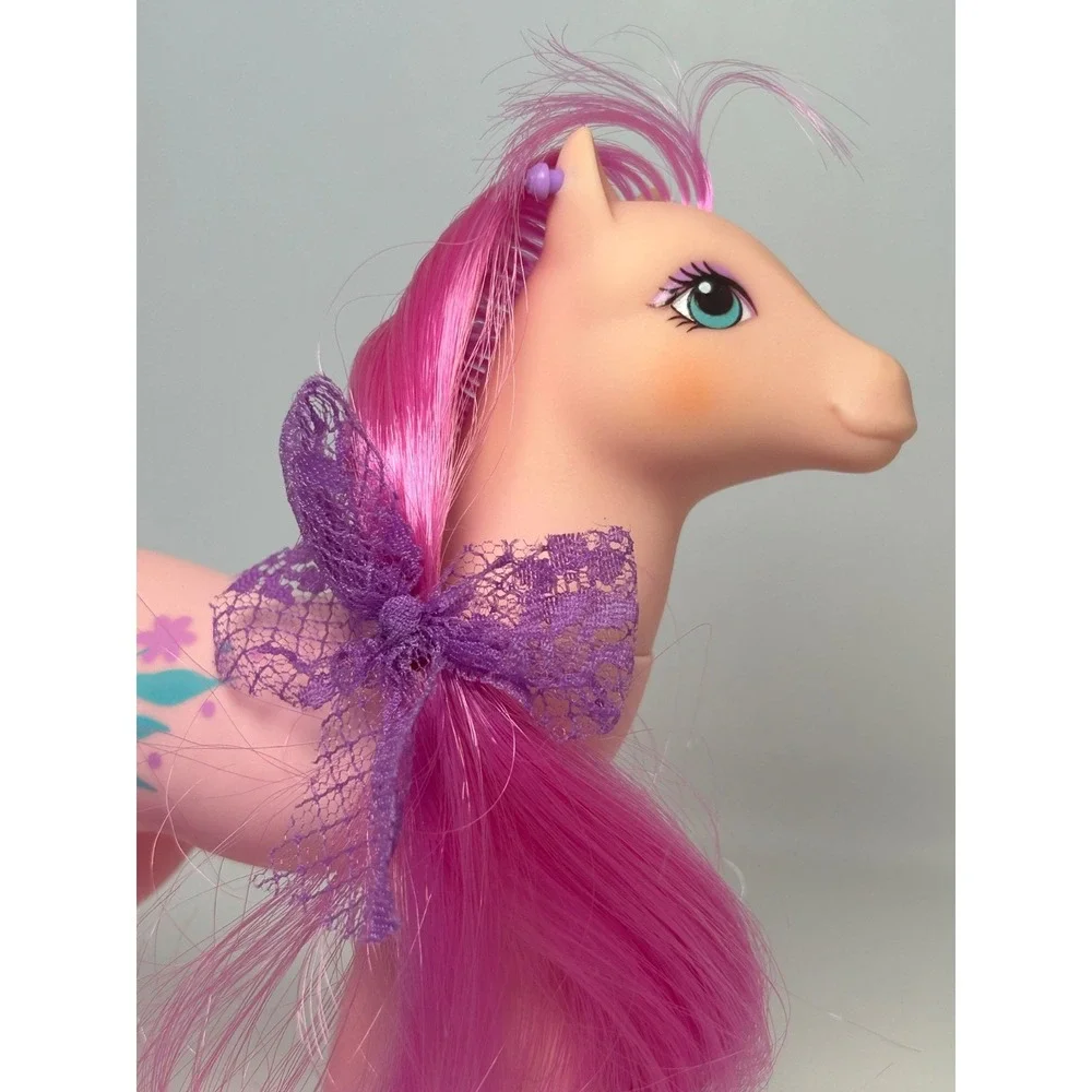 My Little Pony Vintage‎ G1 Figure Sweetheart Sisters Dainty W/ Earring READ